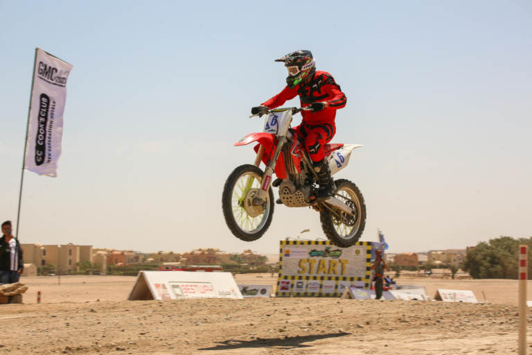 ATV track ride session in El Gouna